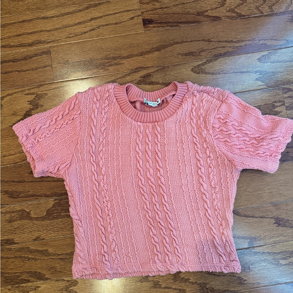 Zara women’s knit crop top S